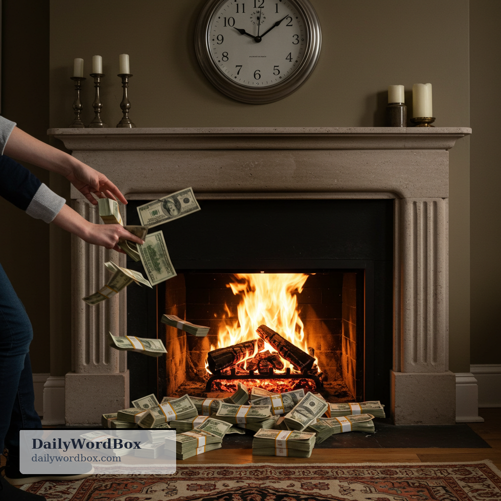 squander: To waste something, especially money or time, in a foolish or extravagant manner.