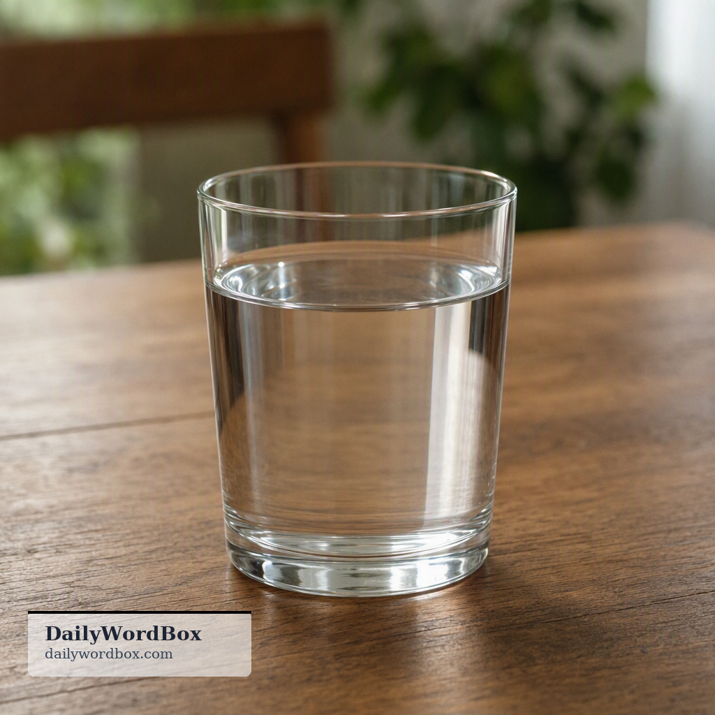still water: Water that contains no dissolved carbon dioxide, meaning it is not sparkling or fizzy; often used to distinguis…