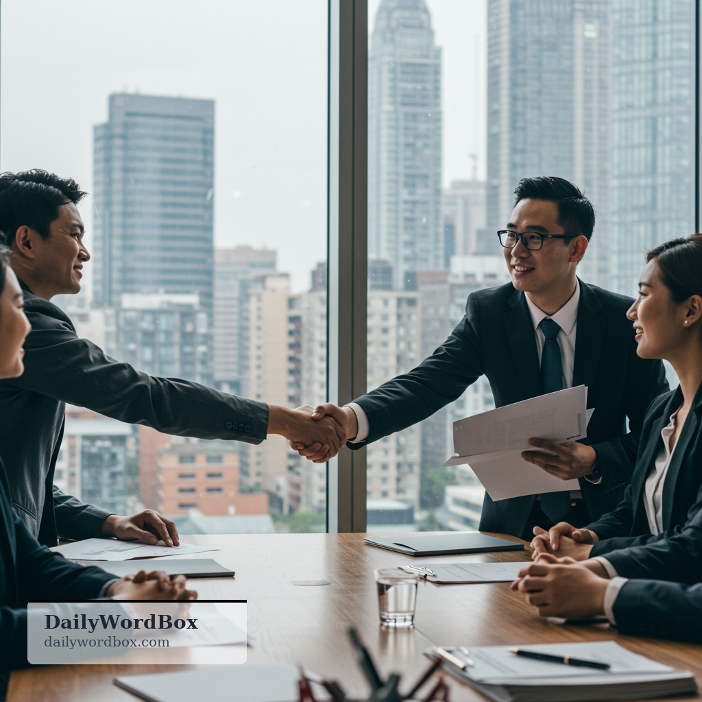 take over: to gain control of a company or organization, especially by buying it