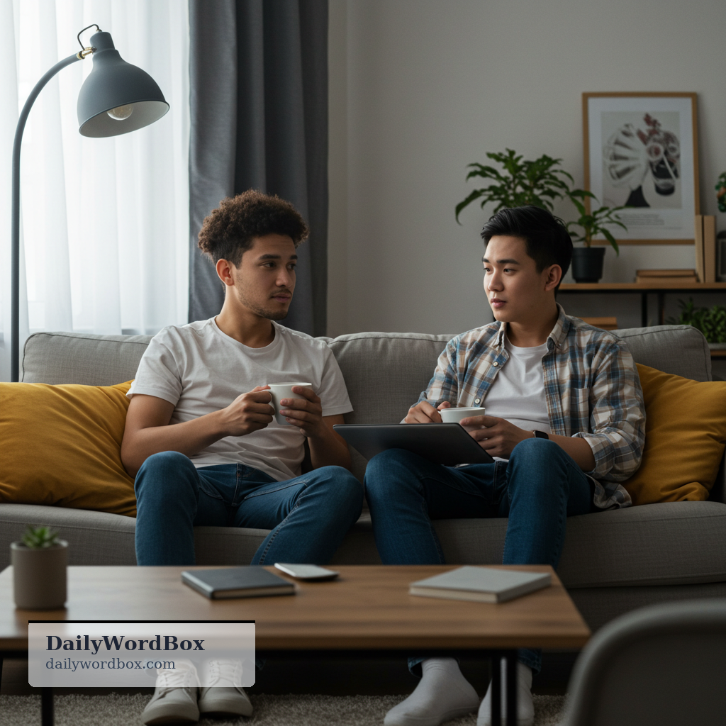 talk over: to discuss a disagreement or problem calmly in order to resolve it