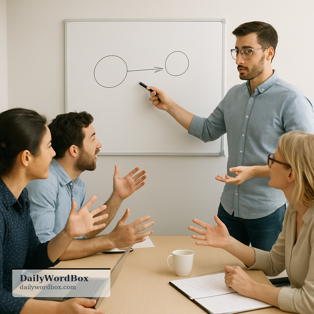 talking point: A topic or idea that people find interesting and talk about.