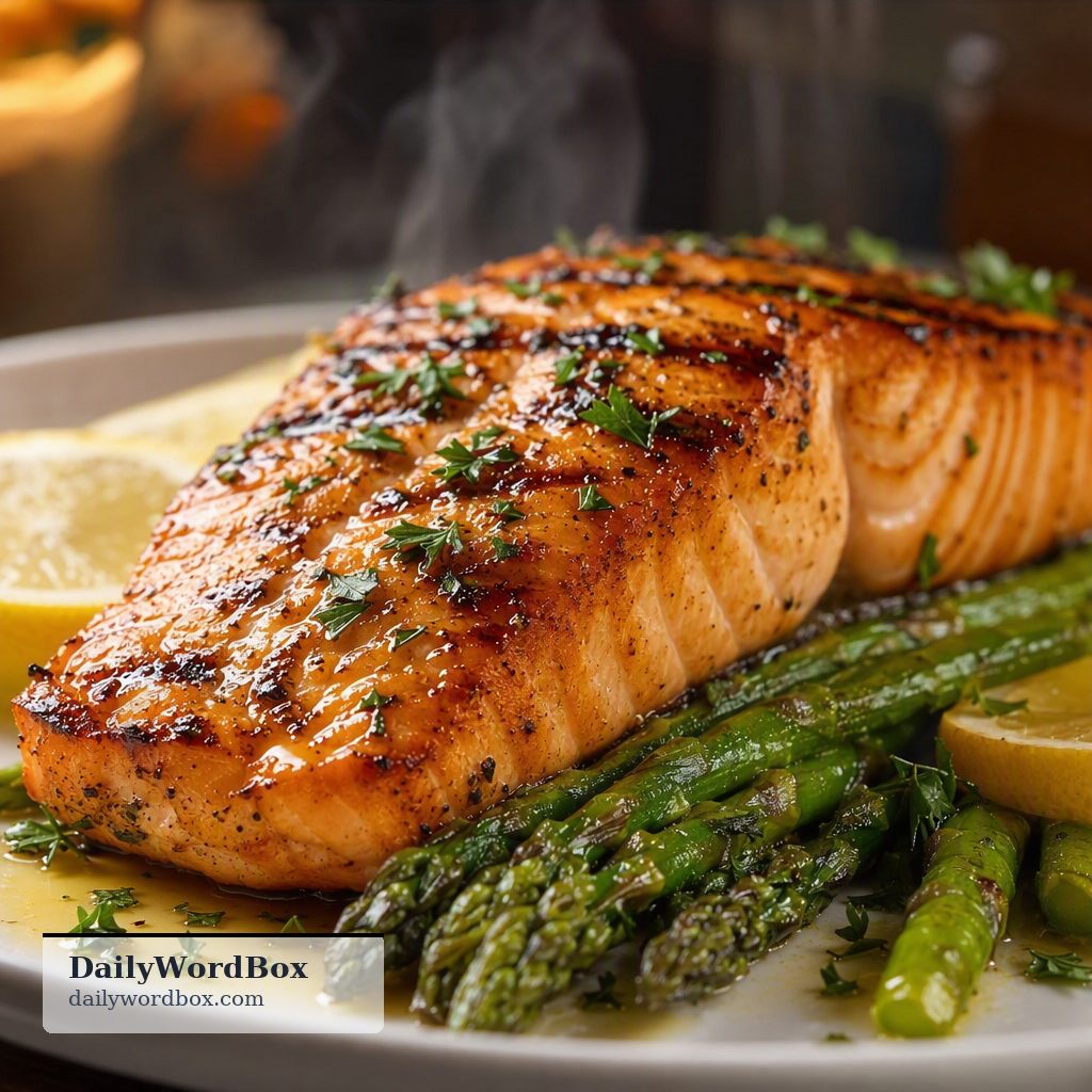 The food was delicious.: Meaning that the food tasted very good or excellent.
