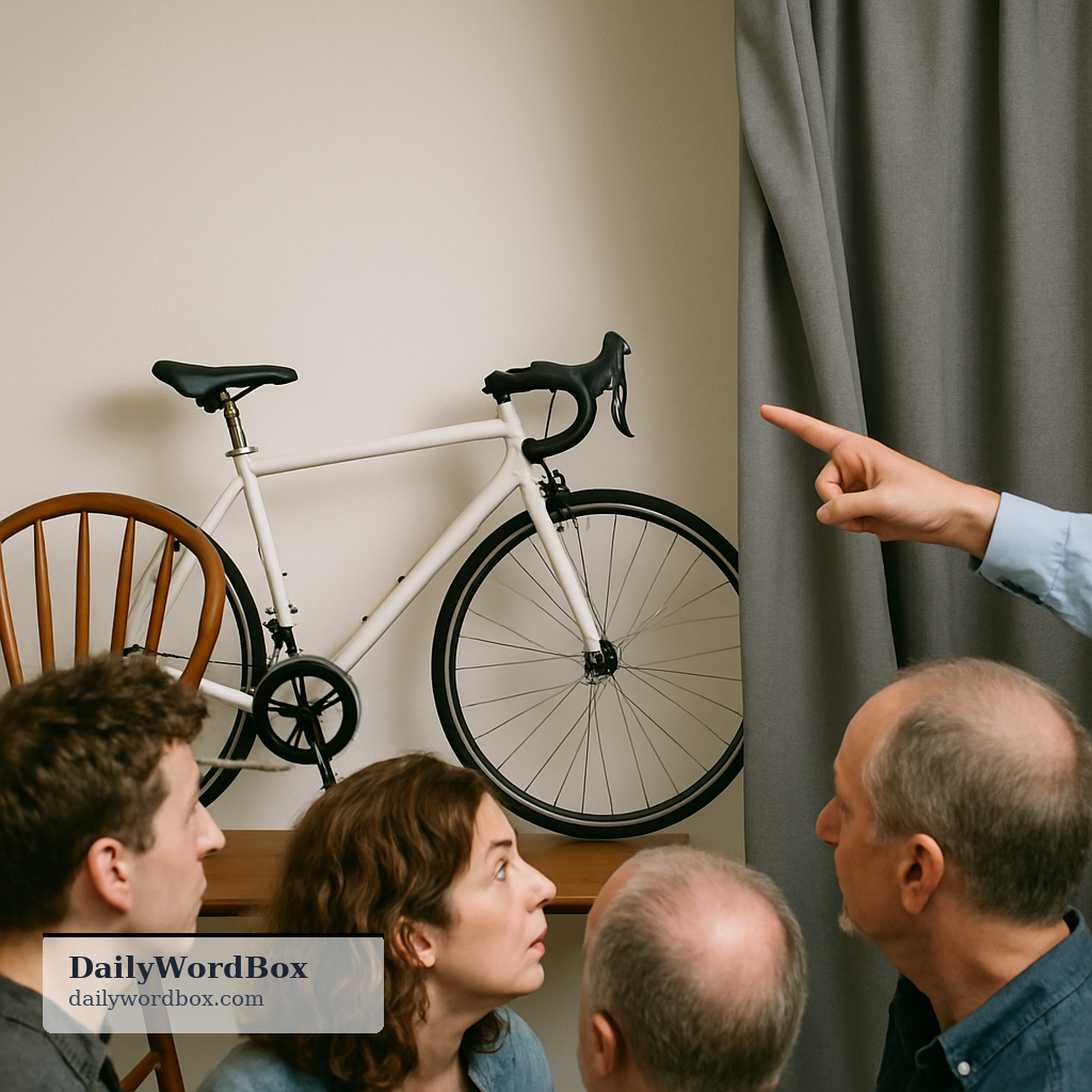 There's something else.: Indicates that there is an additional item, point, or piece of information to consider, discuss, or…