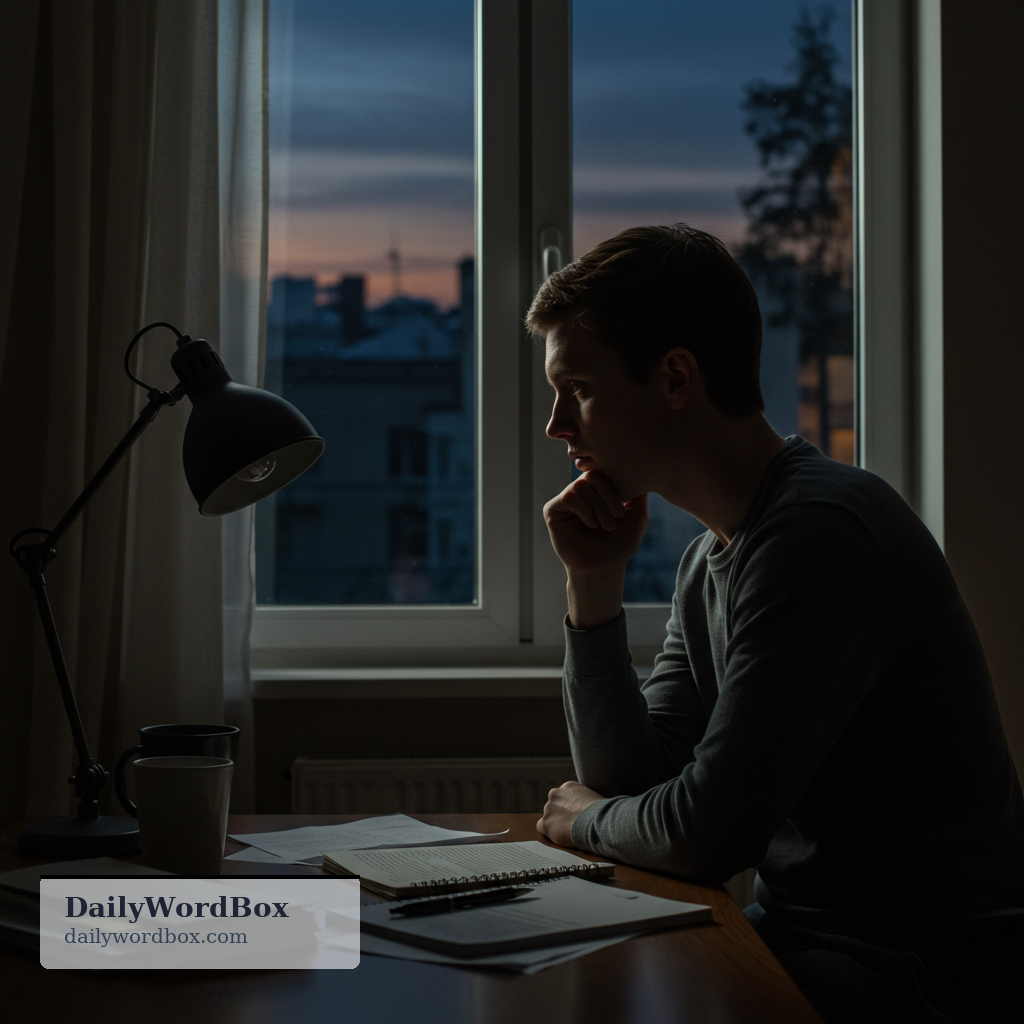 think deeply: to consider something very carefully and seriously, often in a detailed way