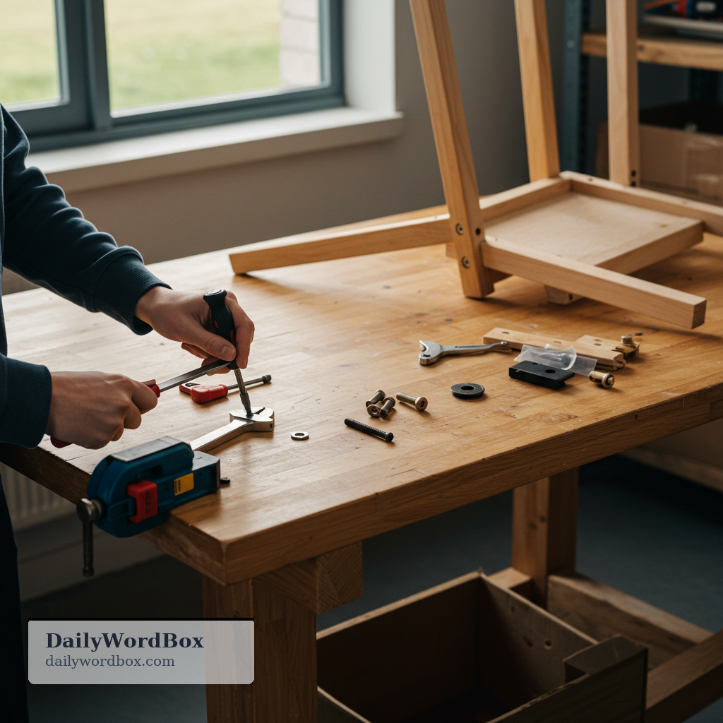 tidy up: To improve something small or fix minor problems to make it look better or work better.