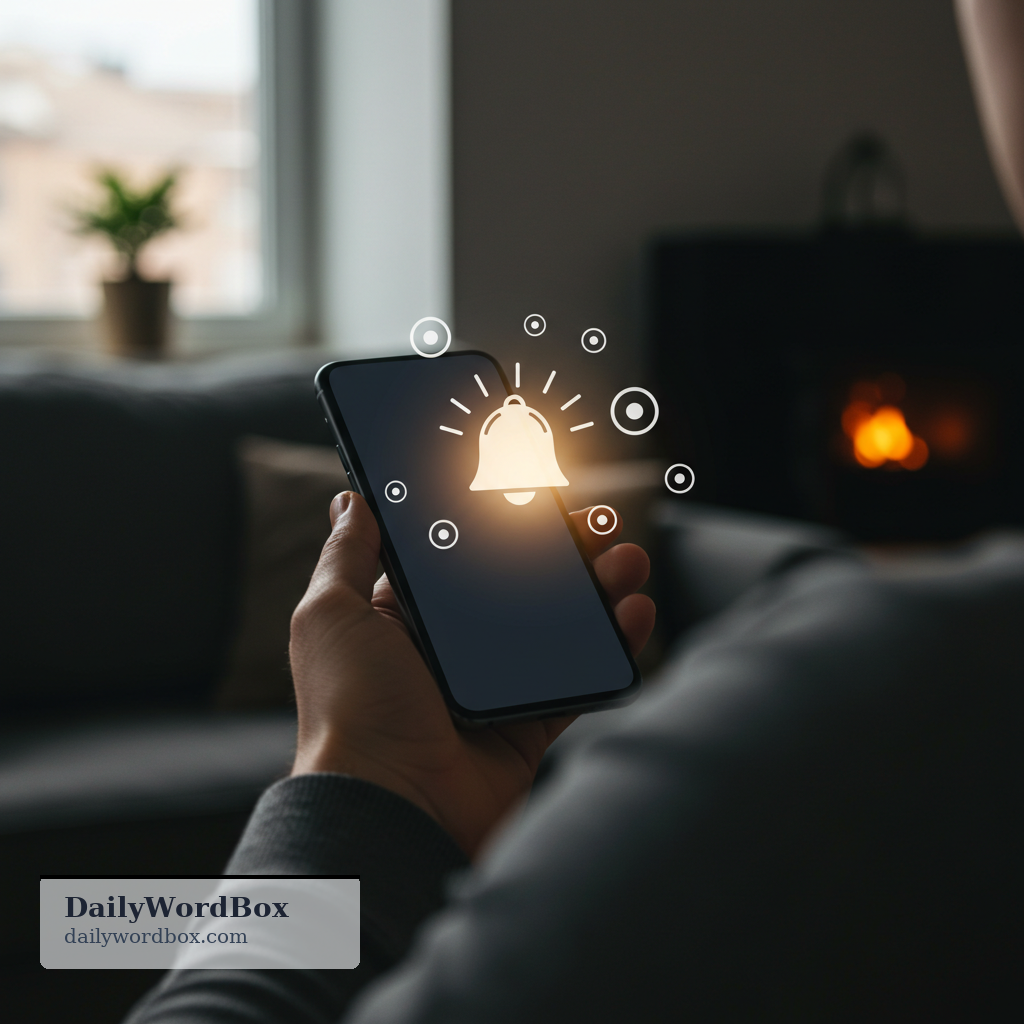 turn on notifications: to enable notification alerts on a device or app so you receive updates