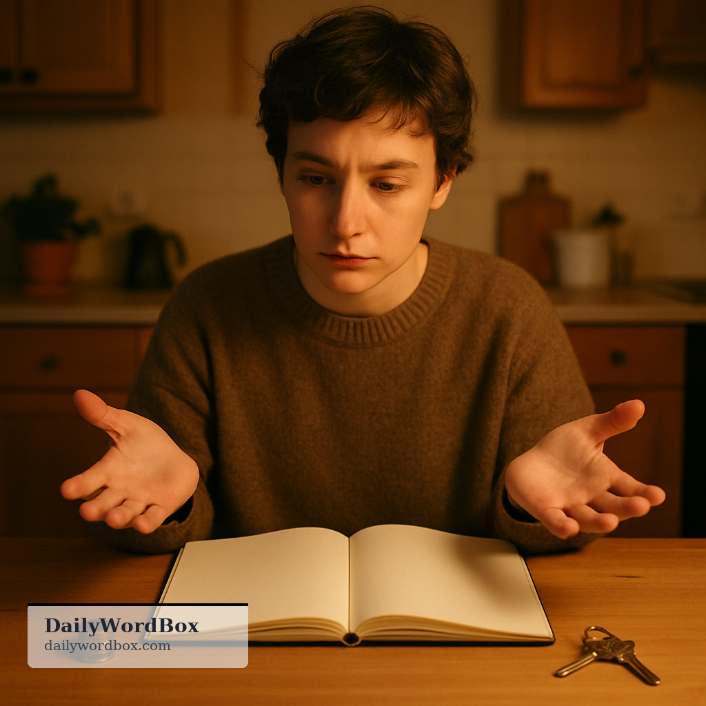 weigh up: To weigh up means to consider something carefully before making a decision.