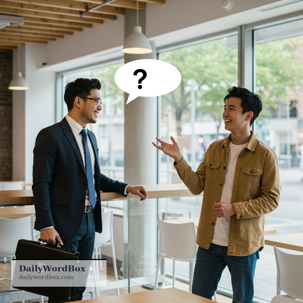 What do you do?: This common question is used to ask about someone's occupation, job, or profession.
