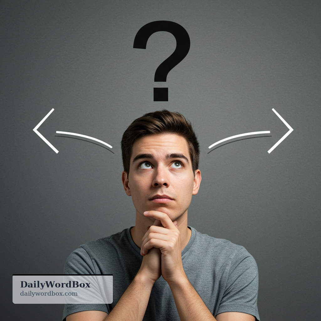 What made you decide that?: This question asks for the reason or motivation behind someone's decision.