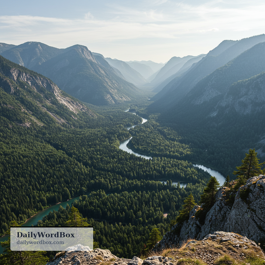 wilderness: A wilderness is a large area of wild land that is not developed or inhabited.