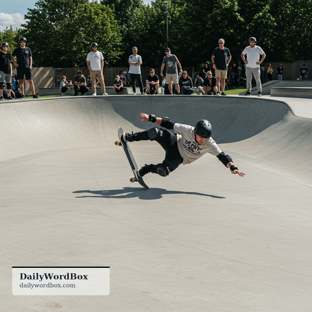 wipe out: to fall over or crash, especially while doing a sport or activity