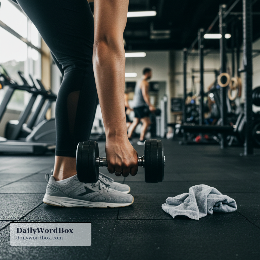 work out: to do physical exercise, especially as a planned activity