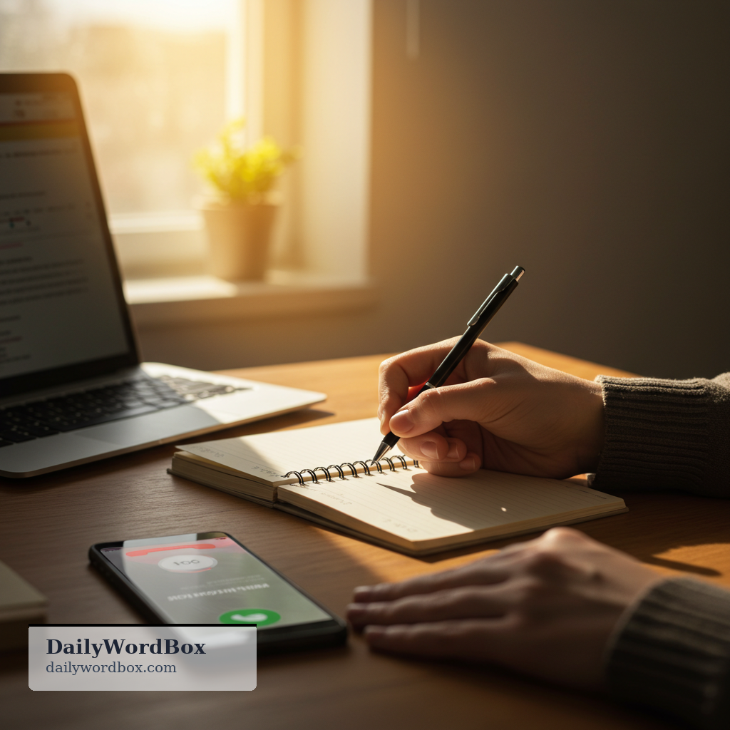 write down: to record information by writing it